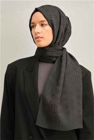 Armine Lyocell Naia Yıldız Desen Şal 1113-9