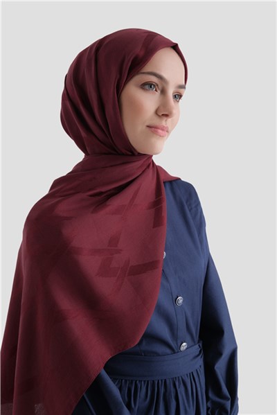 Armine Lyocell Naia Zikzak Desen Şal  1- 31