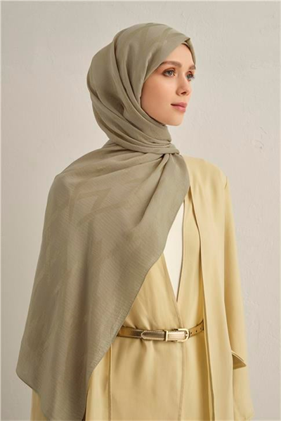 Armine Lyocell Naia Zikzak Desen Şal  1- 73