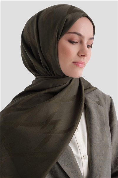 Armine Lyocell Naia Zikzak Desen Şal  1- 56