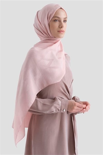 Armine Lyocell Naia Zikzak Desen Şal  1- 80