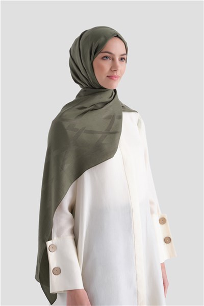 Armine Lyocell Naia Zikzak Desen Şal  1- 48
