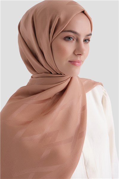 Armine Lyocell Naia Zikzak Desen Şal  1- 38