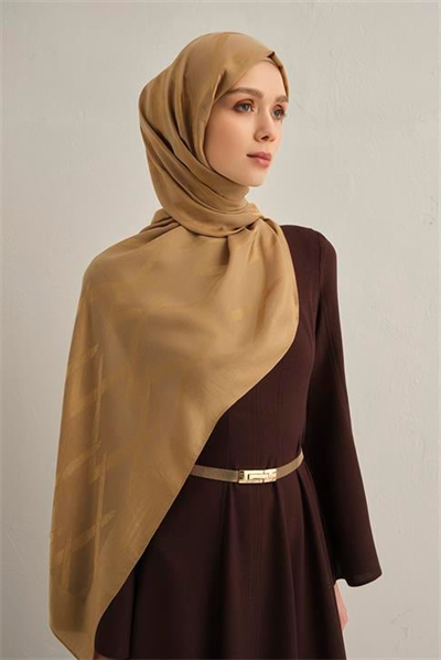 Armine Lyocell Naia Zikzak Desen Şal  1- 70
