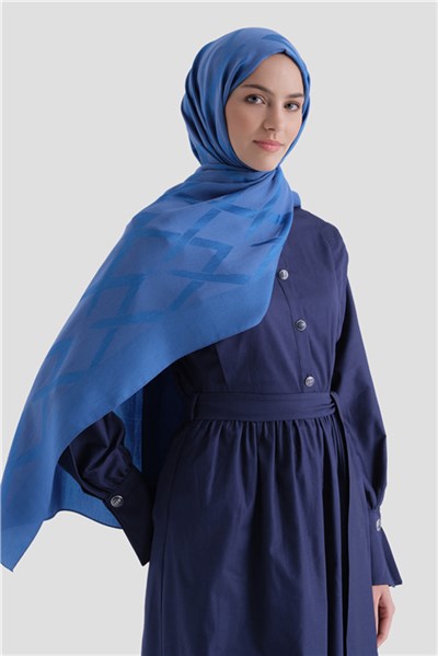 Armine Lyocell Naia Zikzak Desen Şal  1- 29