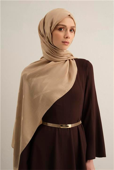 Armine Lyocell Naia Zikzak Desen Şal  1- 04
