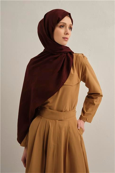 Armine Lyocell Naia Zikzak Desen Şal  1- 32