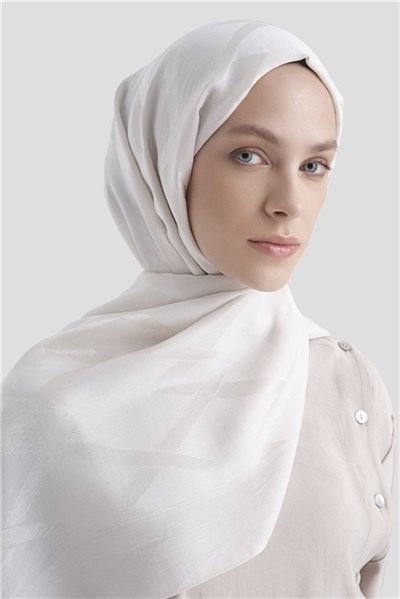 Armine Lyocell Naia Zikzak Desen Şal  1- 58