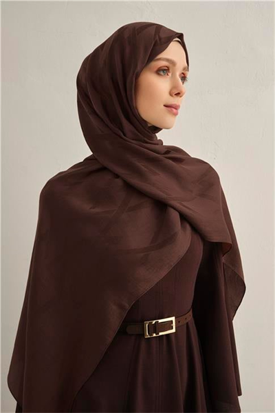 Armine Lyocell Naia Zikzak Desen Şal  1- 16