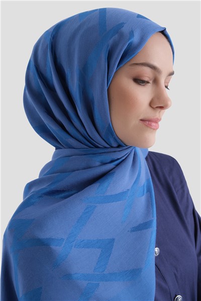 Armine Lyocell Naia Zikzak Desen Şal  1- 29