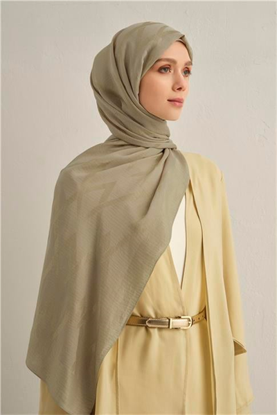 Armine Lyocell Naia Zikzak Desen Şal  1- 73