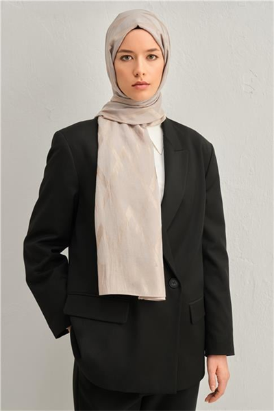 Armine Lyocell Naia Zikzak Desen Şal 1113-8