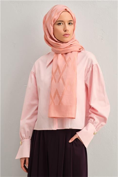 Armine Lyocell Naia Zikzak Desen Şal 1113-14