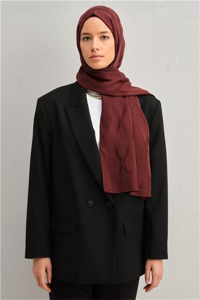 Armine Lyocell Naia Zikzak Desen Şal 1110-29