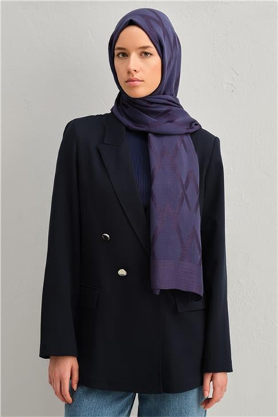 Armine Lyocell Naia Zikzak Desen Şal 112-18