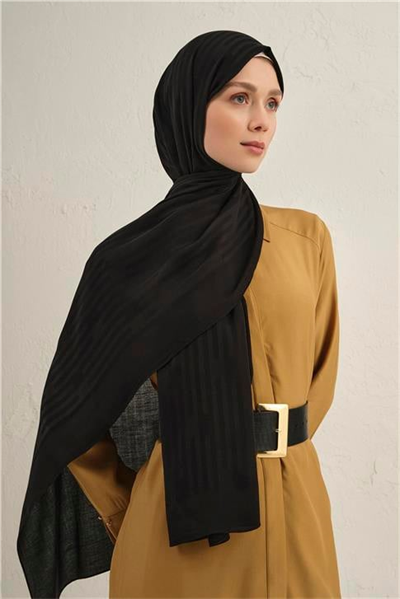 Armine Lyocell Viscon Stripes Şal 2 01