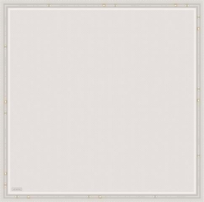 Armine Monogram Desenli Saf İpek Twill Eşarp 9401D 85