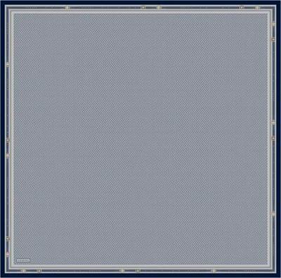 Armine Monogram Desenli Saf İpek Twill Eşarp 9401D 04
