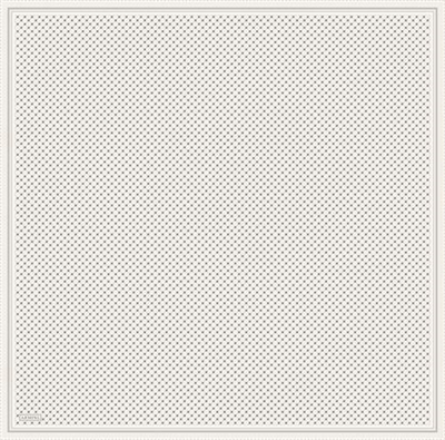 Armine Monogram Desenli Saf İpek Twill Eşarp 9345D 87