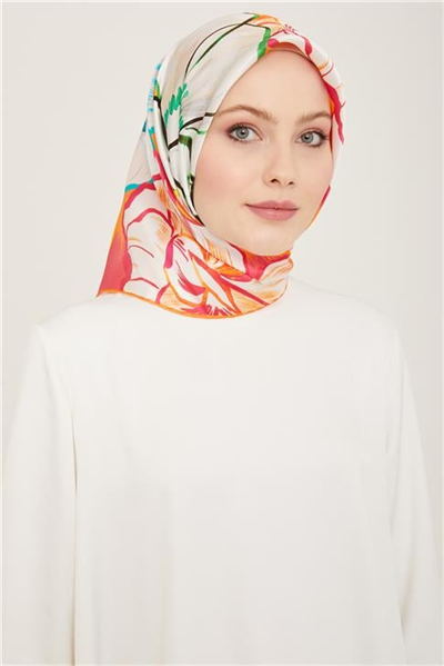 Armine Monogram Desenli Sura İpek Eşarp 24Ya9111 82 54