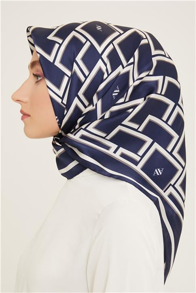 Armine Monogram Desenli Sura İpek Eşarp 24Ya9132 55 88