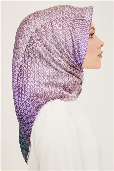 Armine Monogram Desenli Twill İpek Eşarp 24Ya9104 52 83