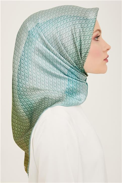 Armine Monogram Desenli Twill İpek Eşarp 24Ya9104 52 84