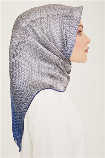 Armine Monogram Desenli Twill İpek Eşarp 24Ya9104 52 80