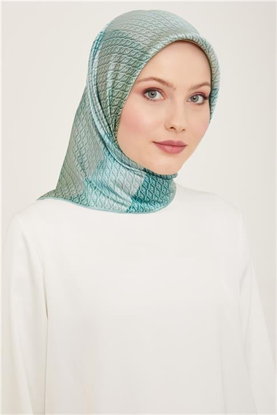 Armine Monogram Desenli Twill İpek Eşarp 24Ya9104 52 84