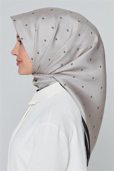Armine Nostalji Serisi Twill İpek Eşarp 8259D-83