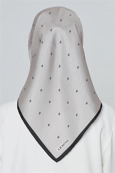 Armine Nostalji Serisi Twill İpek Eşarp 8259D-83