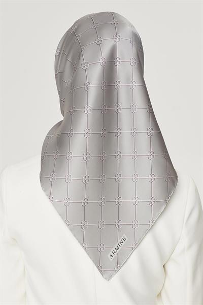 Armine Nostalji Serisi Twill İpek Eşarp 8555D-03