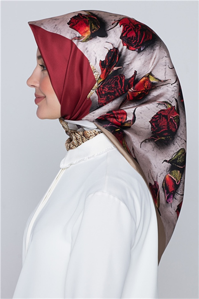 Armine Nostalji Sura İpek Eşarp 18Ya4533 10 10
