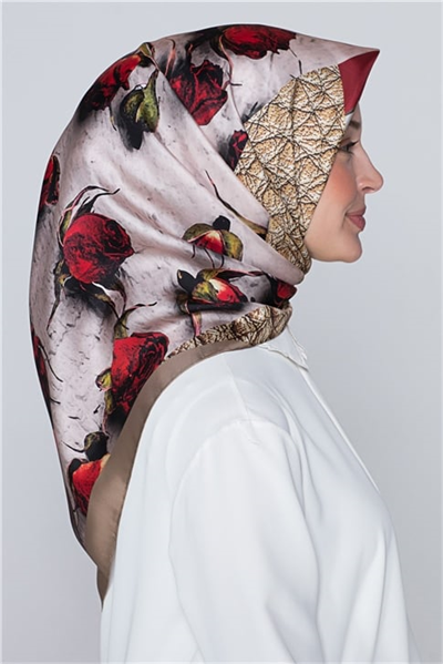 Armine Nostalji Sura İpek Eşarp 18Ya4533 10 10