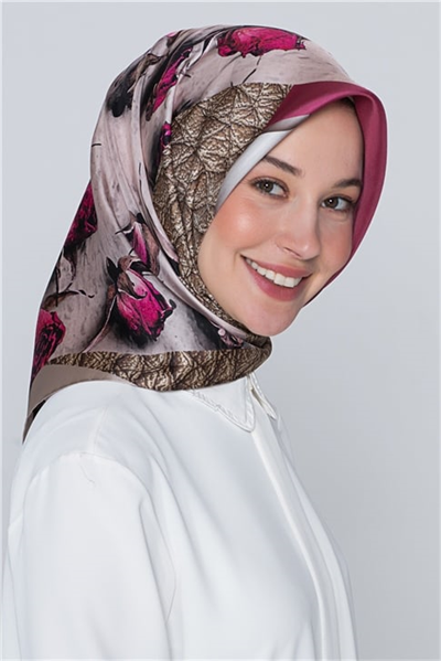 Armine Nostalji Sura İpek Eşarp 18Ya4533 10 11