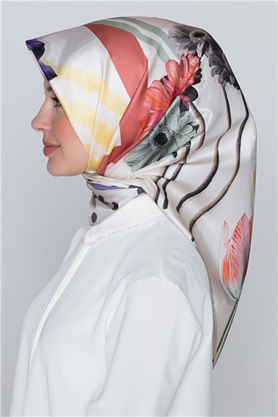 Armine Nostalji Sura İpek Eşarp 18Ya7297 81