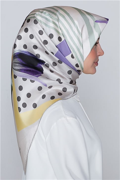 Armine Nostalji Sura İpek Eşarp 18Ya7297 81