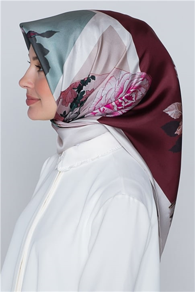 Armine Nostalji Twill İpek Eşarp 18Ya0642 80