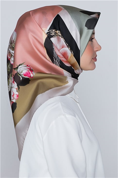 Armine Nostalji Twill İpek Eşarp 18Ya0642 12