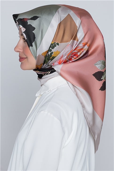 Armine Nostalji Twill İpek Eşarp 18Ya0642 12