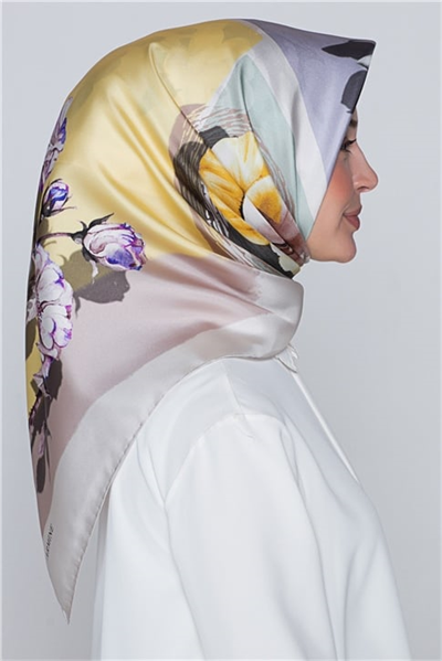 Armine Nostalji Twill İpek Eşarp 18Ya0642 82