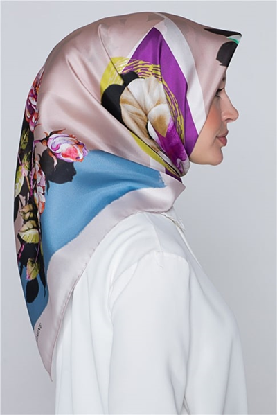 Armine Nostalji Twill İpek Eşarp 18Ya0642 34
