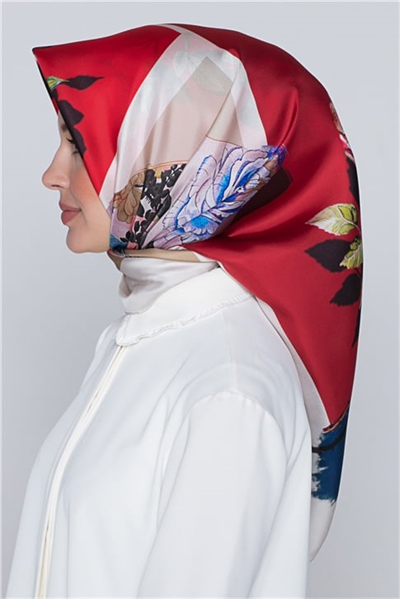 Armine Nostalji Twill İpek Eşarp 18Ya0642 35