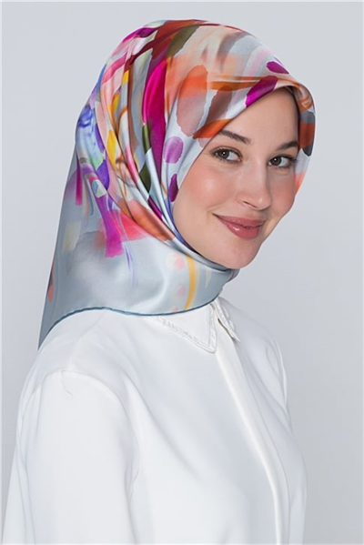 Armine Nostalji Twill İpek Eşarp 18Ya2808 10