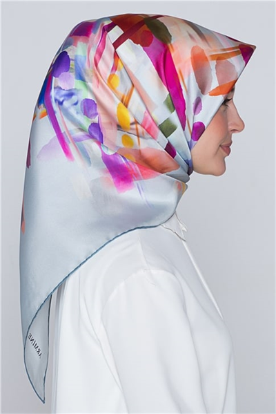 Armine Nostalji Twill İpek Eşarp 18Ya2808 10