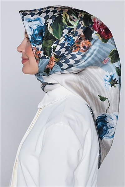 Armine Nostalji Twill İpek Eşarp 18Ya2816 81