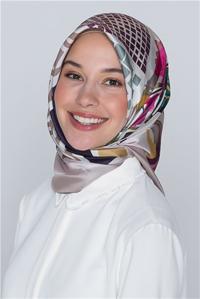 Armine Nostalji Twill İpek Eşarp 18Ya2824 81