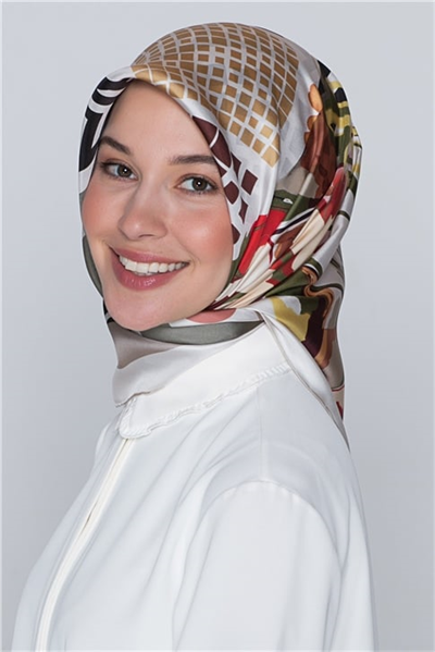 Armine Nostalji Twill İpek Eşarp 18Ya2824 33