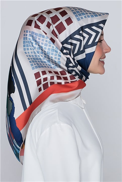 Armine Nostalji Twill İpek Eşarp 18Ya2824 31