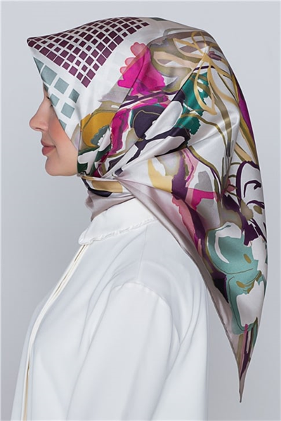 Armine Nostalji Twill İpek Eşarp 18Ya2824 81